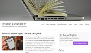 Ihr Buch auf Englisch