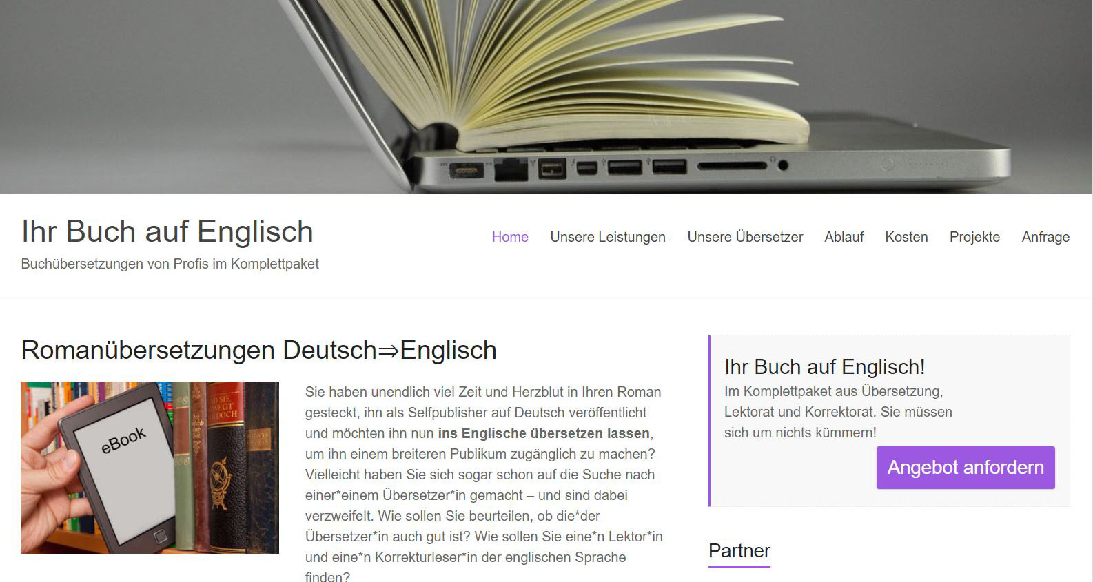 Buchübersetzung Deutsch -> Englisch - Miriam Neidhardt
